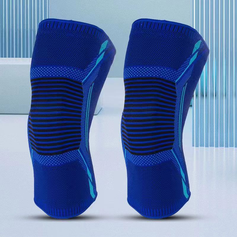 hx008 OLLAS Hot Sale High Elastic Adjustable Gym Compression Support Knee Sleeve