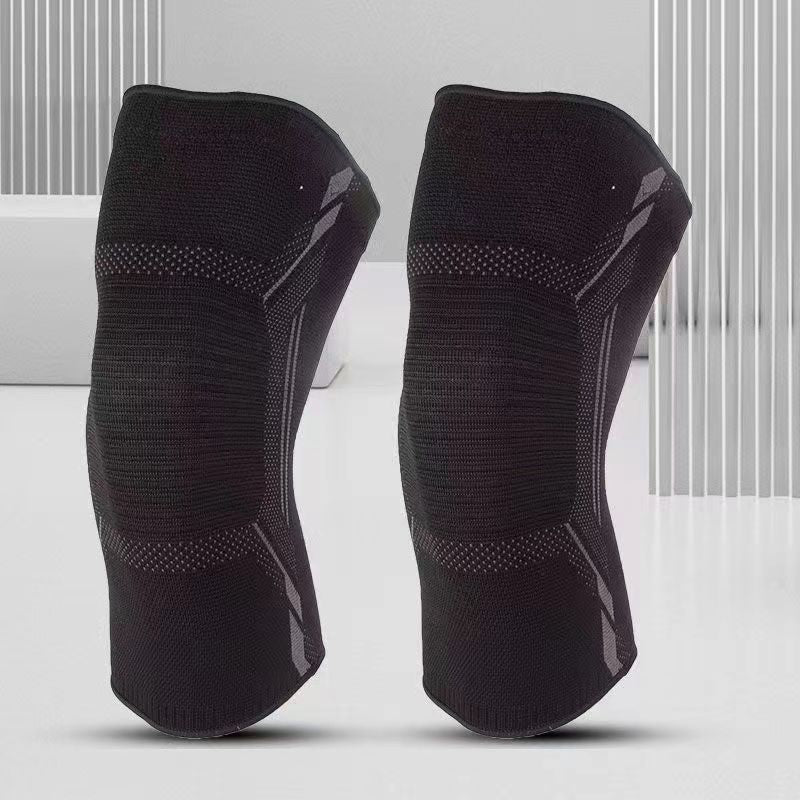 hx008 OLLAS Hot Sale High Elastic Adjustable Gym Compression Support Knee Sleeve