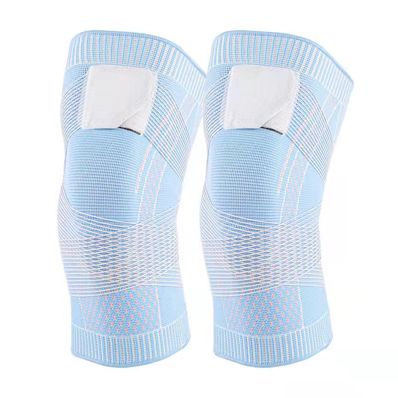 HX001 Ollas summer thin knee pads knitted knee pads nylon breathable straps knee pads